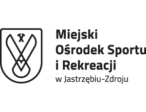 Logo Miejskiego Ośrodka Sportu i Rekreacji.
