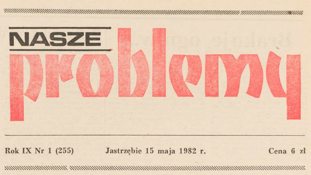 Nasze Problemy – numery 1-2/1982