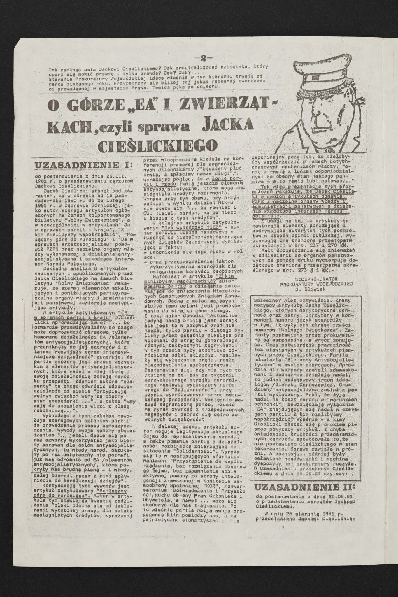 Dziennik związkowy nr 43 23.10.1981