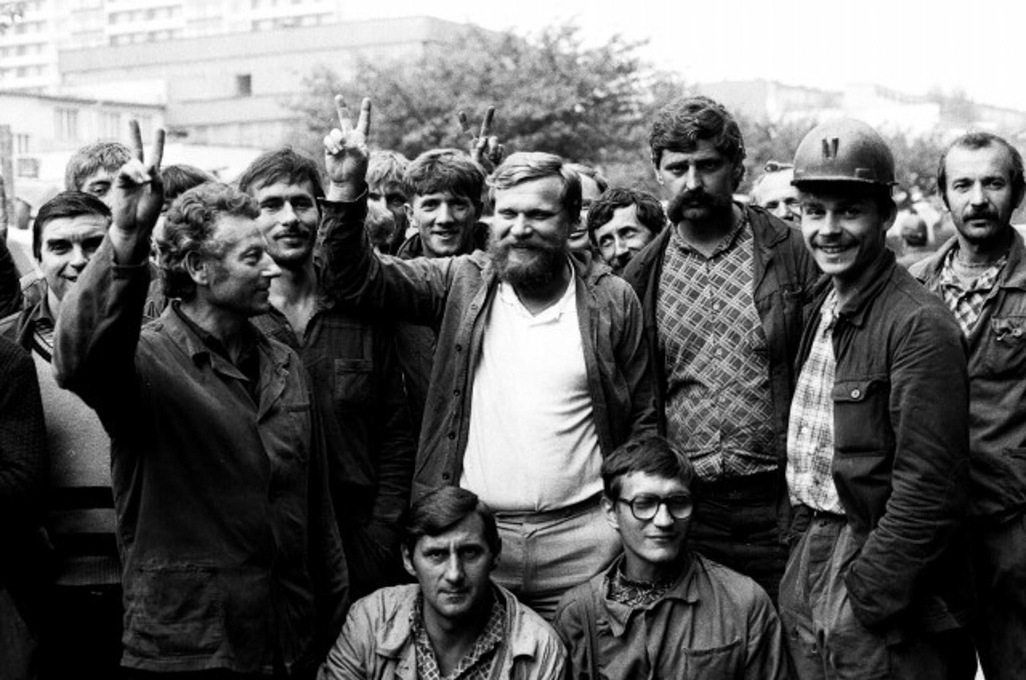 Jastrzębie, KWK Manifest Lipcowy, sierpień 1988, strajk górników [Tadeusz Jedynak]
