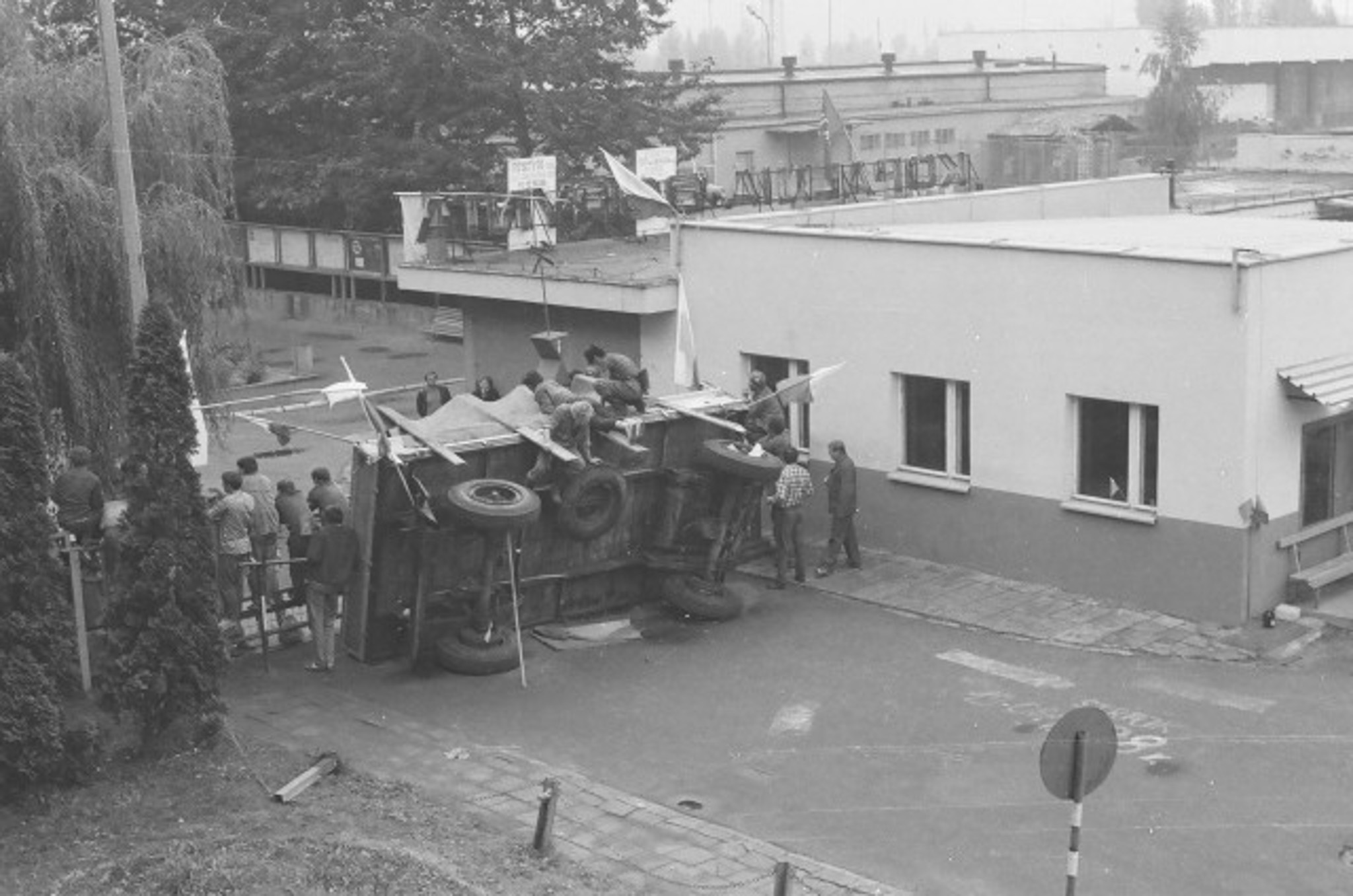 Jastrzębie, KWK Borynia, sierpień 1988, strajk górników