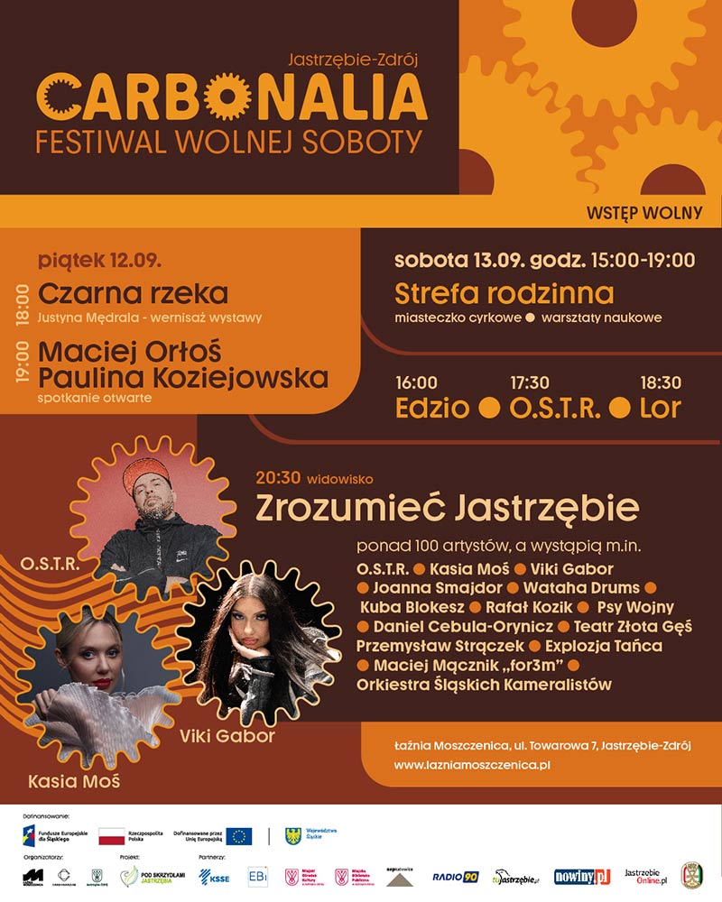 Plakat wydarzenia, informacje powtórzone w tekście.