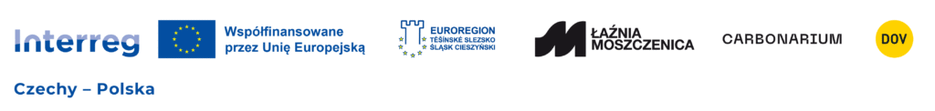 Logotypy i flaga Unijna.