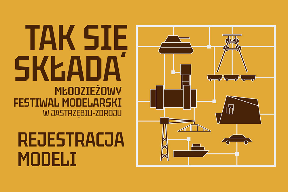 Grafika symbolizująca ramkę modelu z elementami tematycznie związanymi z tematyką festiwalu. Informacje powtórzone w tekście.