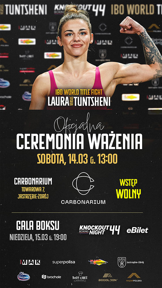 Oficjalne ważenie w Carbonarium - Zdjęcie Laury Grzyb i informacje - powtórzone w tekście.