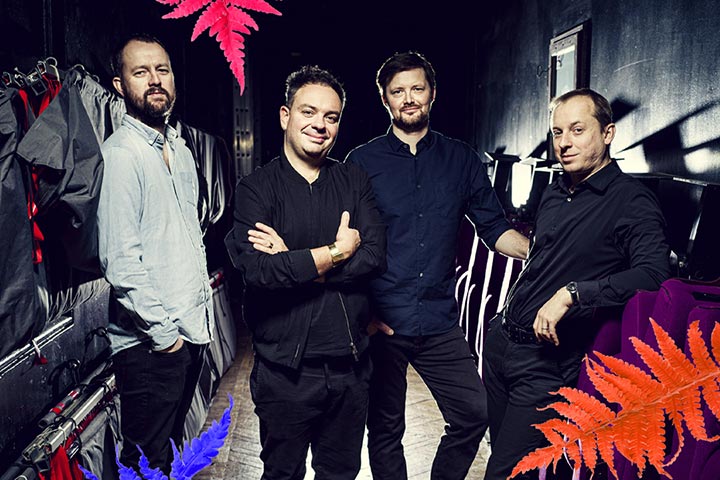 Maciej Obara Kwartet - zdjęcie muzyków.