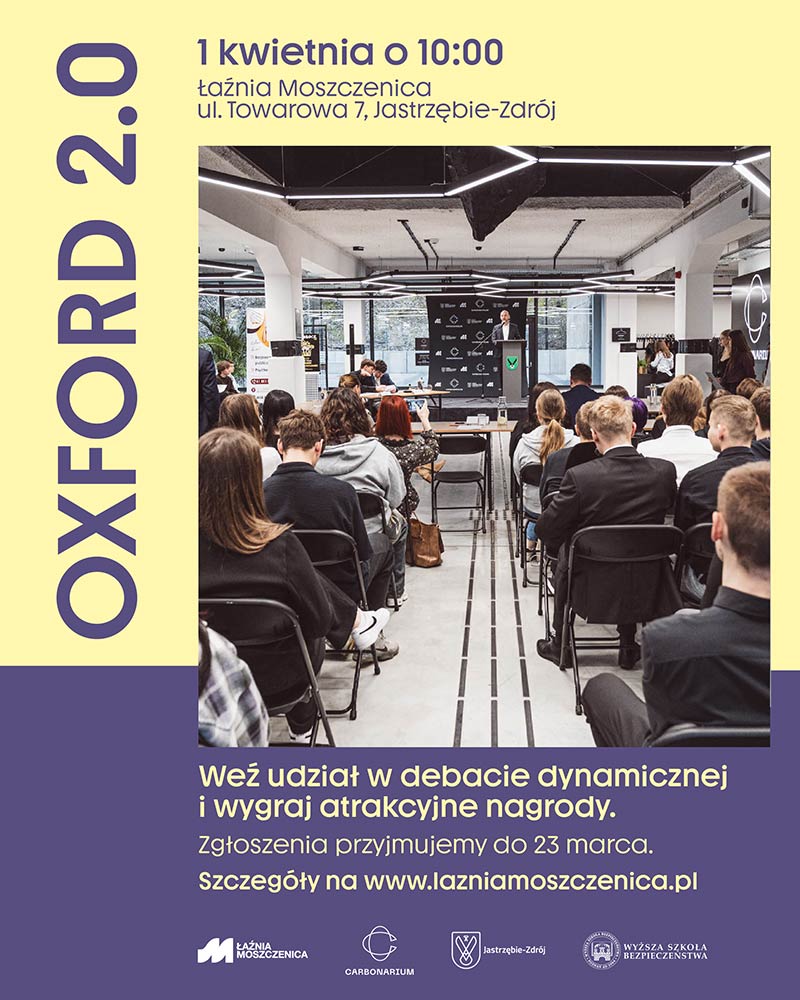 Plakat - informacje powtórzone w tekście.