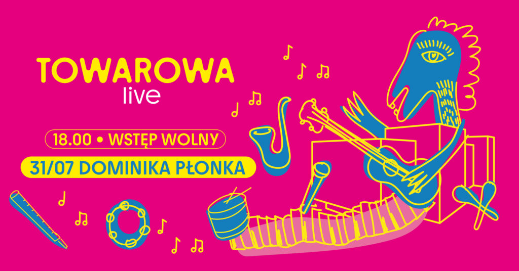 31 lipca Dominika Płonka zagra koncert w Jastrzębiu-Zdroju.