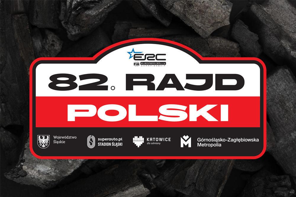 Logo 82. Rajdu Polski. Strefa zmiany opon przy Carbonarium.
